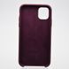 Чохол накладка Silicon Case для iPhone 11 Plum/Бордовый