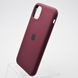 Чохол накладка Silicon Case для iPhone 11 Plum/Бордовый