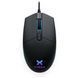 Мишка дротова з RGB підсвіткою ігрова Vinga MSG-100 Black