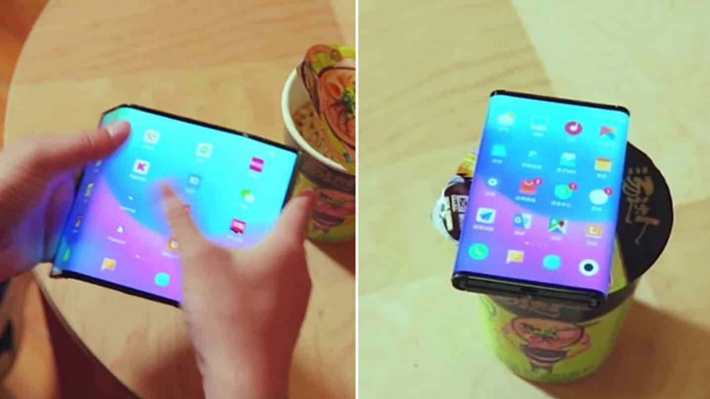 Xiaomi снова дразнит гибким смартфоном Mi Fold на видео